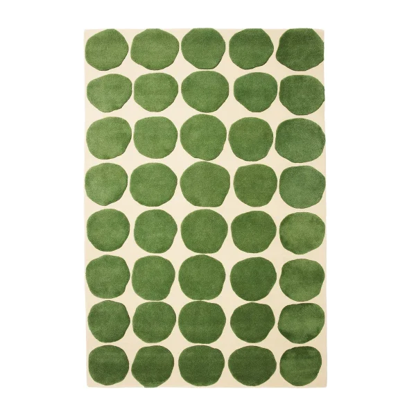 Chhatwal & Jonsson Dots vloerkleed Khaki-cactus green 180x270 cm