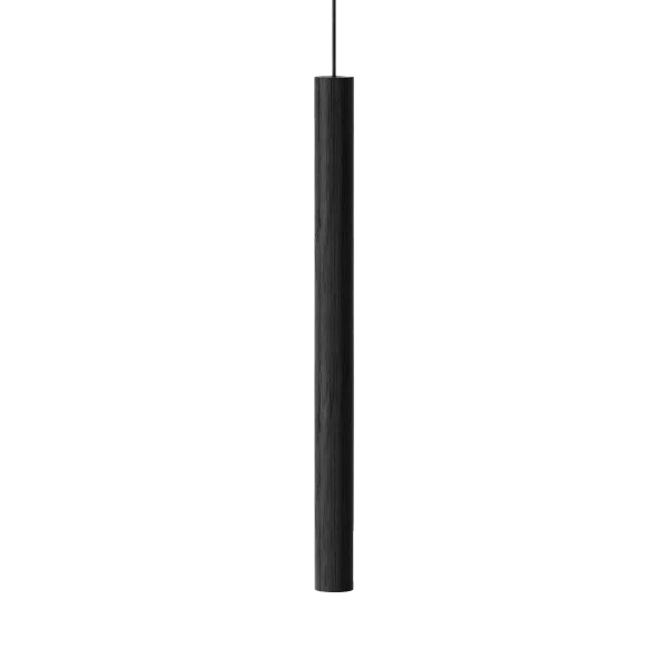 Chimes Tall hanglamp black oak