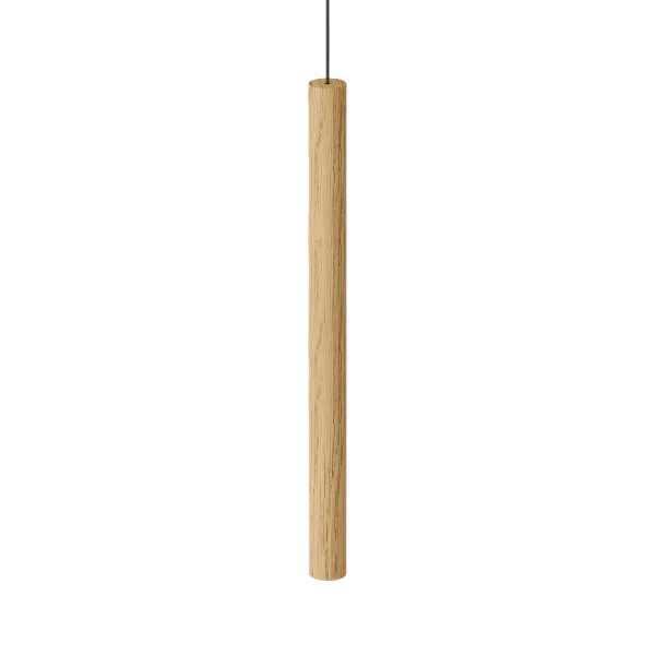 Chimes Tall hanglamp natural oak