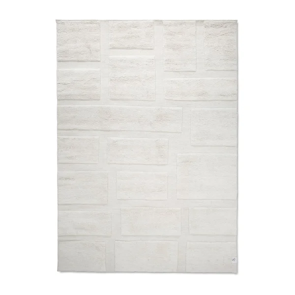 Classic Collection Bricks wollen vloerkleed 250x350 cm Ivory