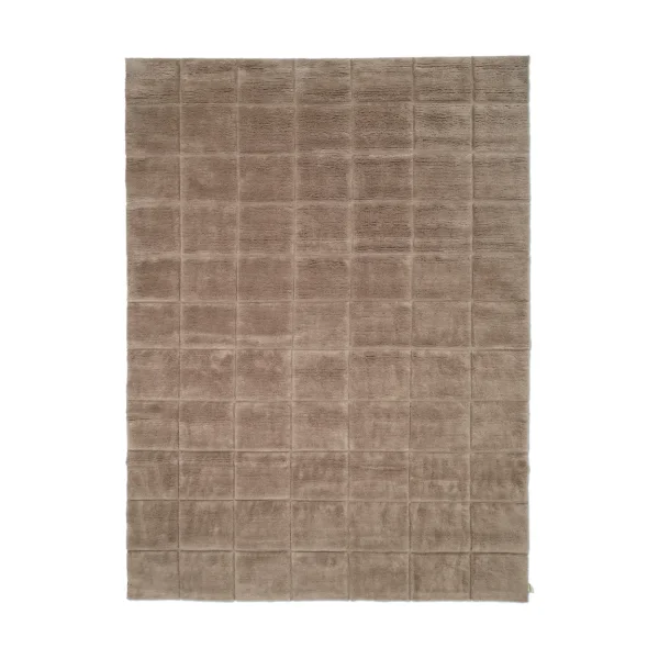 Classic Collection Grid vloerkleed Chocolate, 250x350 cm