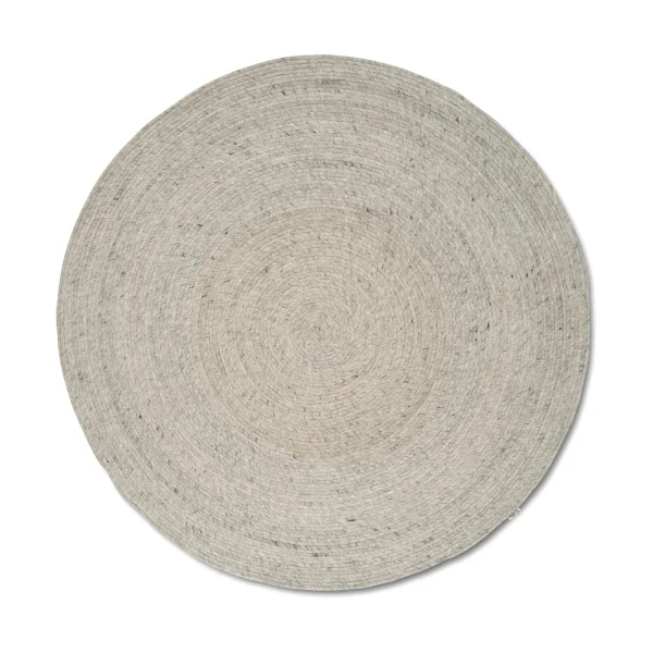 Classic Collection Merino wollen vloerkleed rond Ø240 cm Concrete
