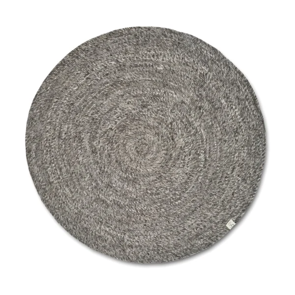 Classic Collection Merino wollen vloerkleed rond Ø240 cm Grey