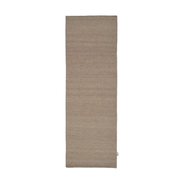 Classic Collection Plain loper Natural-beige, 80x250 cm
