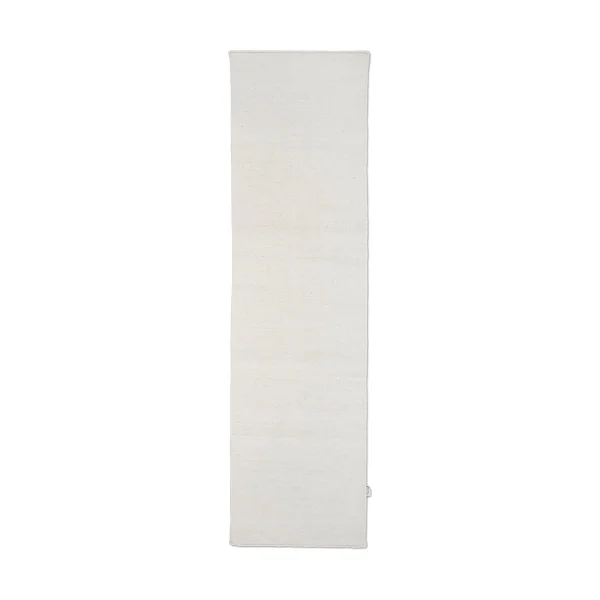 Classic Collection Plain loper Off-white, 80x250 cm