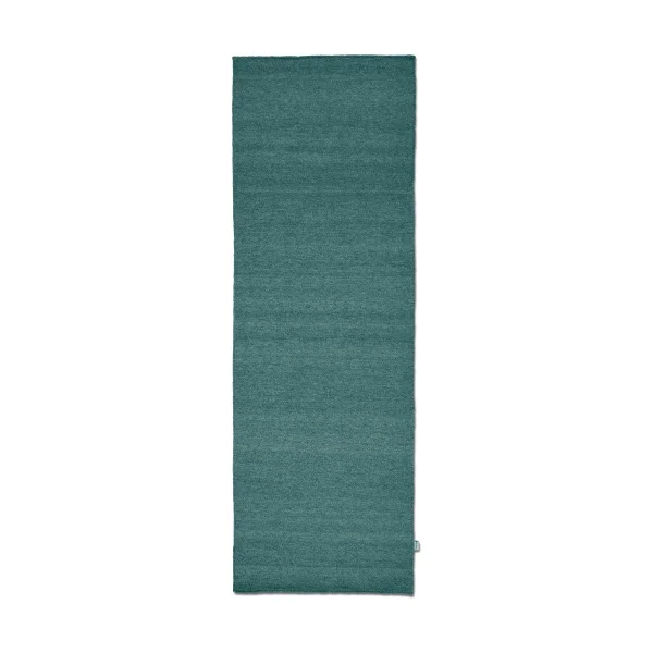 Classic Collection Plain loper Teal, 80x250 cm