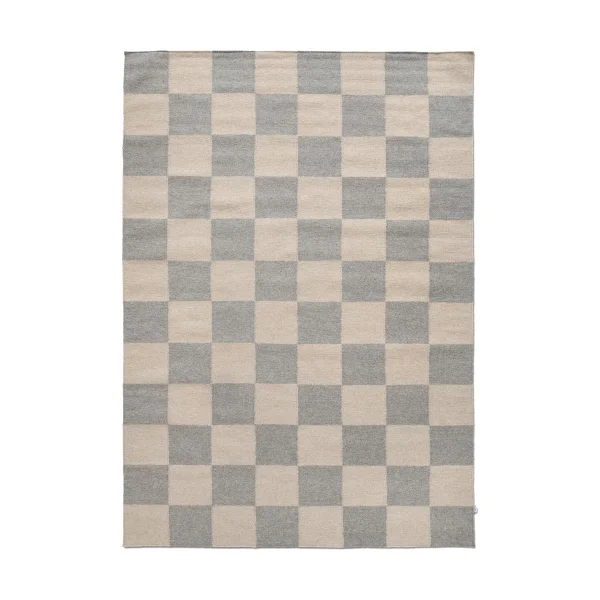 Classic Collection Squares vloerkleed Grey-natural, 300x400 cm