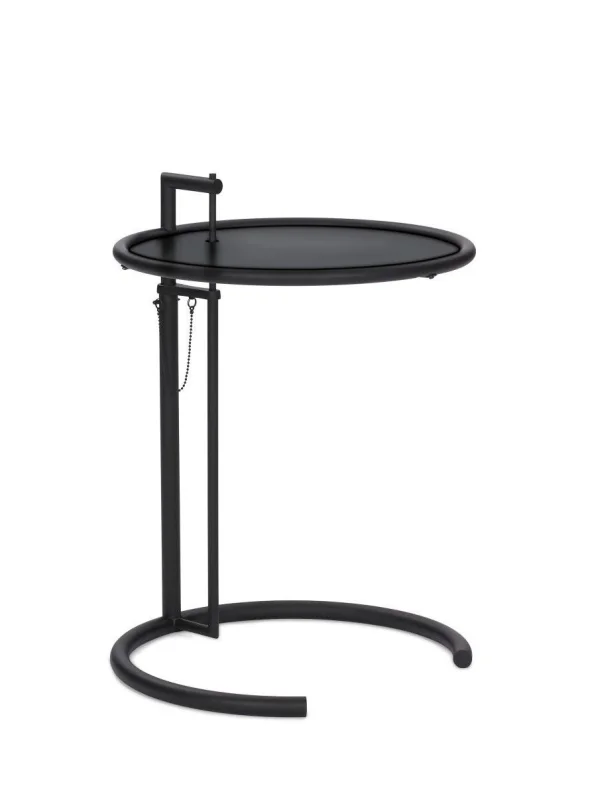 ClassiCon Adjustable Table E 1027 - zwart - Metalen plaat zwart