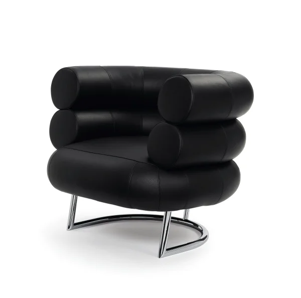 ClassiCon Bibendum fauteuil - verchroomd - Classic leer grijs