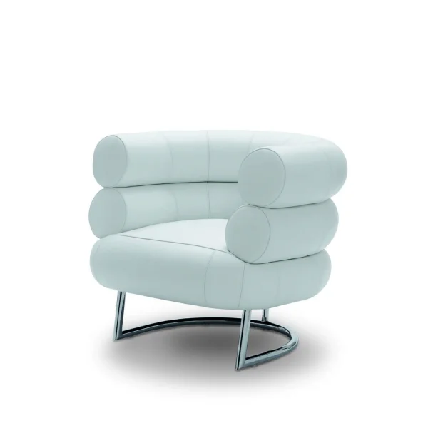 ClassiCon Bibendum fauteuil - verchroomd - Classic leer wit