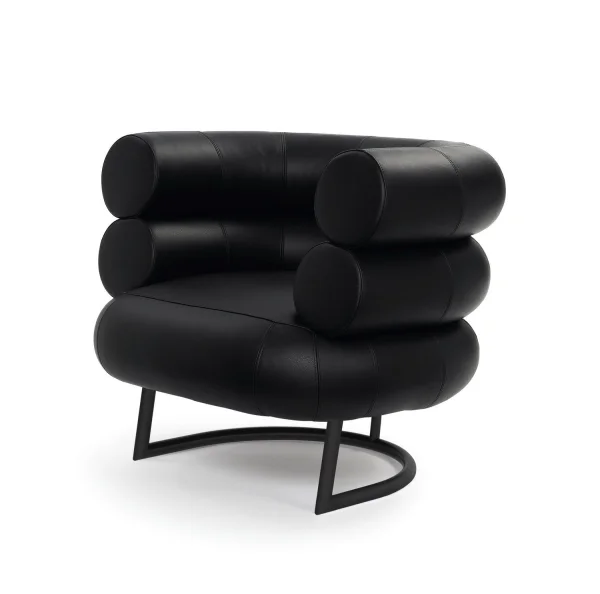 ClassiCon Bibendum fauteuil - zwart - Classic leer grijs