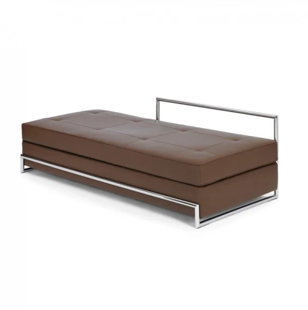 ClassiCon Day Bed Bedbank - Classic leer grijs