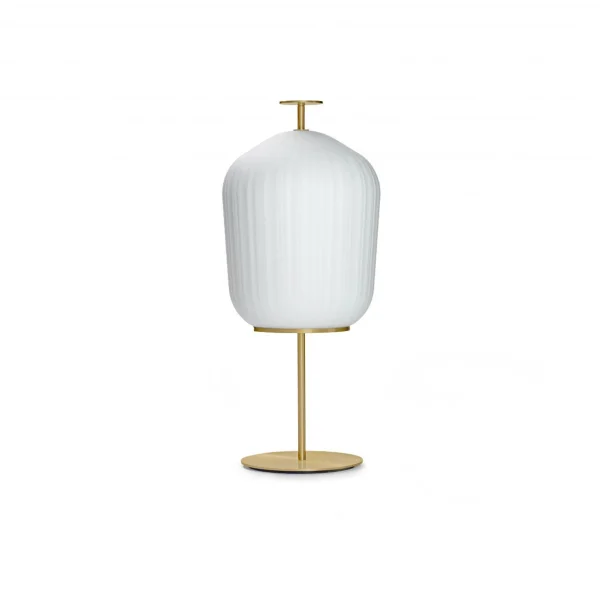 ClassiCon Plisséé Staande lamp / Vloerlamp - messing