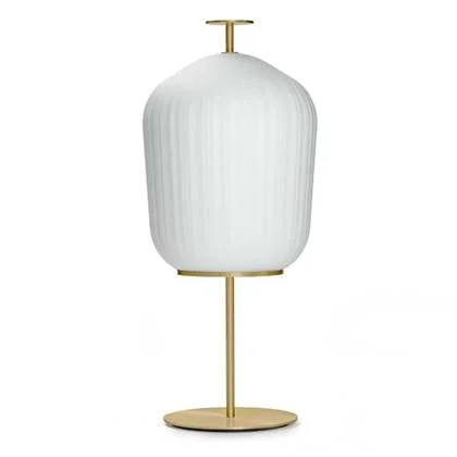 ClassiCon Plissée vloerlamp Messing