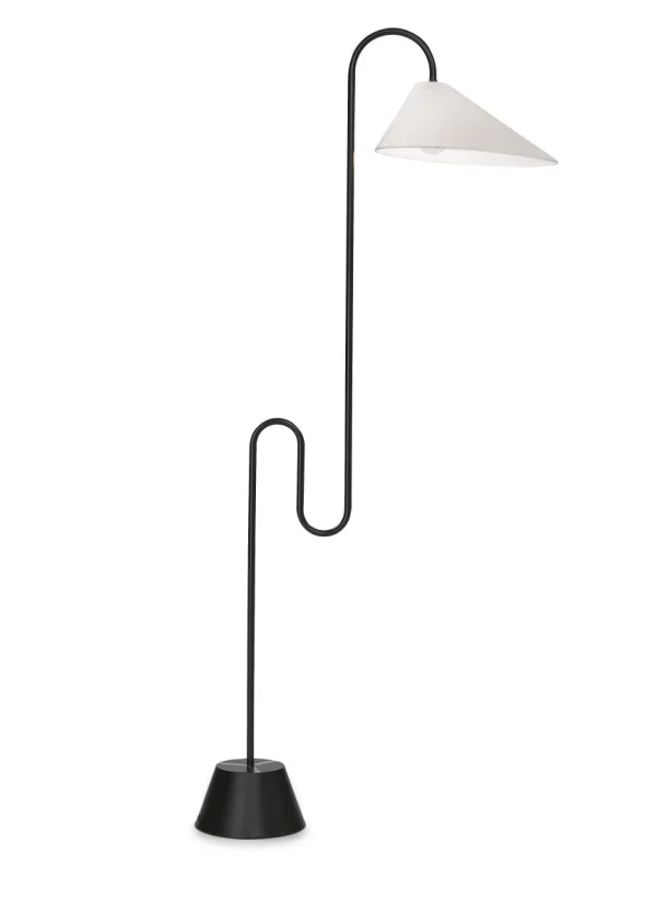 ClassiCon Roattino vloerlamp - diepzwart