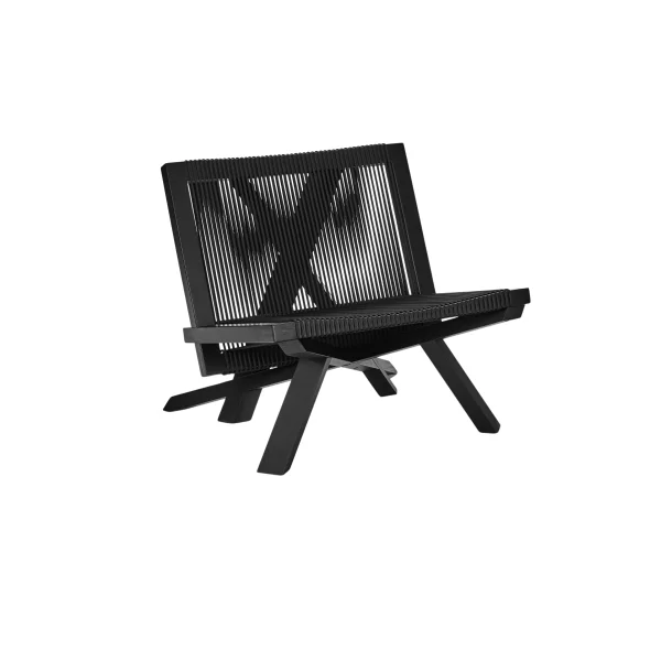 ClassiCon Volkshaus Stoel - Eiken zwart/Koord zwart