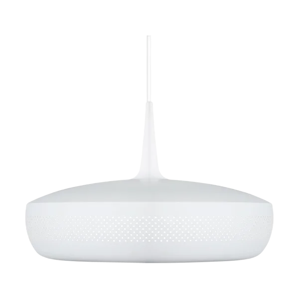 Clava Dine hanglamp matt white - met koordset wit - Ø 43 cm