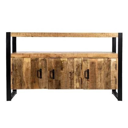 Clayre & Eef TV kast 136x40x80 cm Bruin Hout TV meubel