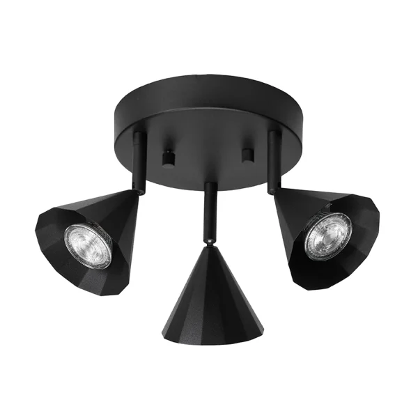 CO Bankeryd Rain 18 plafondspot Black