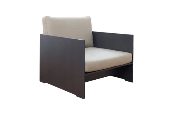 Conmoto Kussenset voor Riva Lounger fauteuil - Stoelkussen lichtbeige