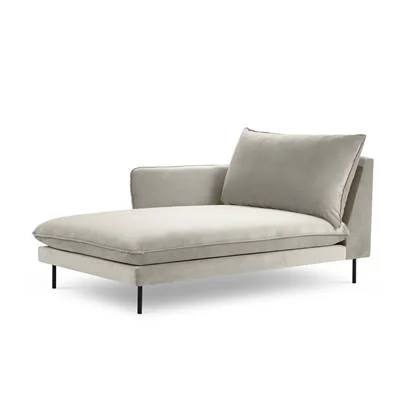 Cosmopolitan Design Chaise longue Vienna links velvet