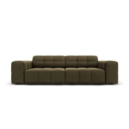 Cosmopolitan Design Chicago 3-zitsbank - Velvet - Groen