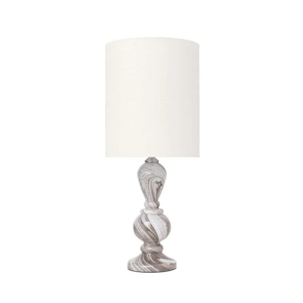 Cozy Living - Christine Tafellamp Taupe Swirl/Ivory