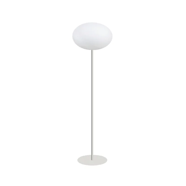 Cph Lighting - Eggy Pin Vloerlamp Dim. Ø32 Opal White/Lacquered White