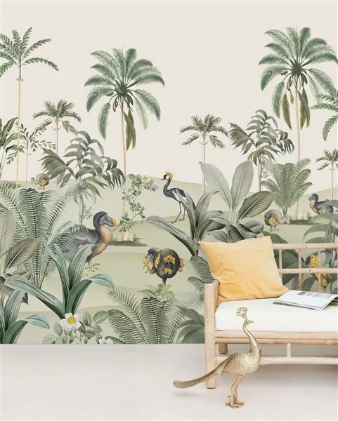 Creative Lab Amsterdam-collectie Dodo Oasis behang Mural