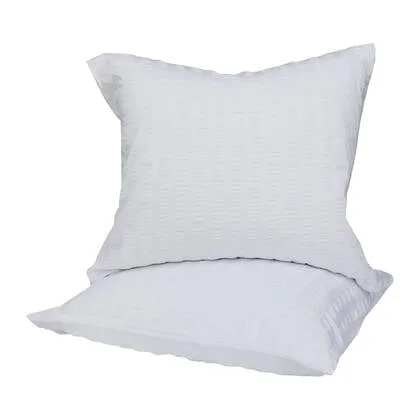 Crisp Sheets Smooth Waffle Dekbedovertrek 240 x 220 cm - Silver