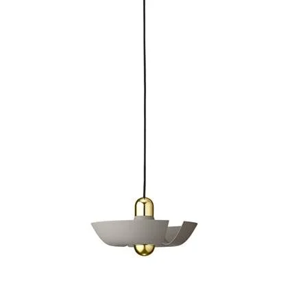 Cycnus hanglamp Ø30 taupe|goud