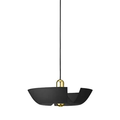 Cycnus hanglamp Ø45 zwart|goud