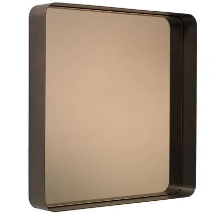 Cypris spiegel 70x70 Burnished Brass