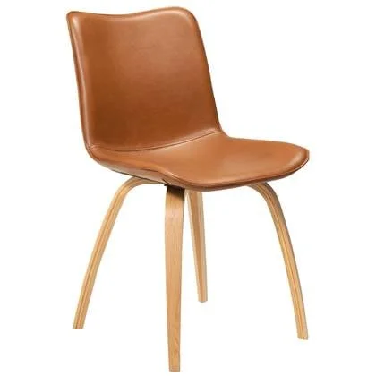 Dan-Form Glee Eetkamerstoel Vintage Bruin | Eiken