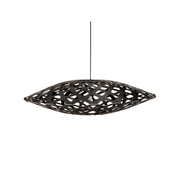 david trubridge - Flax Hanglamp Ø110 2 Zijkanten Zwart