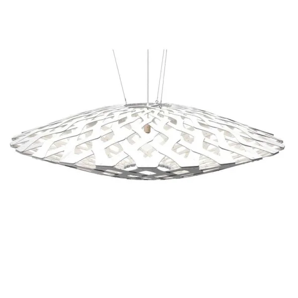 david trubridge - Flax Hanglamp Ø150 Wit 2 Kanten