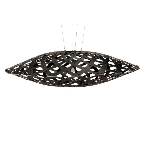 david trubridge - Flax Hanglamp Ø150 Zwart 2 Kanten