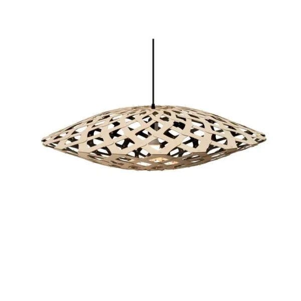 david trubridge - Flax Hanglamp Ø80 Zwart 1 Kant