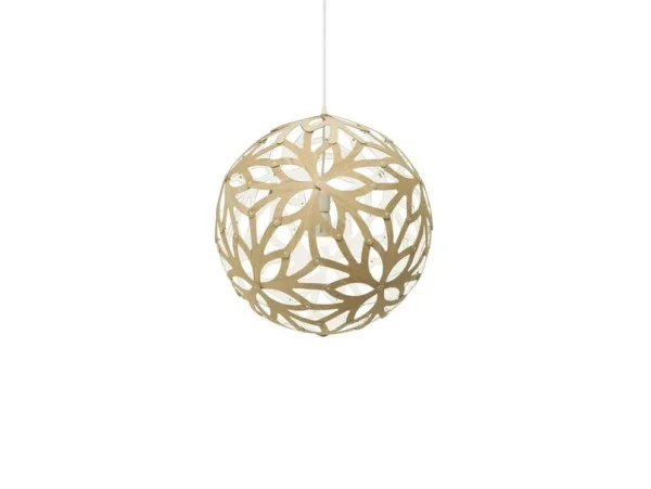 david trubridge - Floral Hanglamp Ø60 Wit 1 Kant