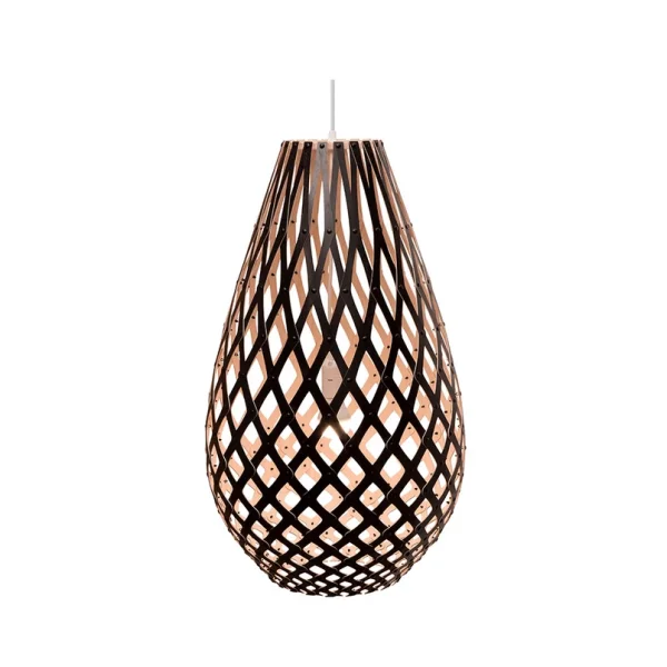 david trubridge - Koura Hanglamp H120 1 Zijde Zwart