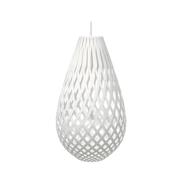 david trubridge - Koura Hanglamp H120 2 Zijkanten Wit
