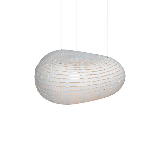 David Trubridge ltd - Cloud Hanglamp Small White/White