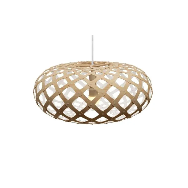 David Trubridge ltd - Kina Hanglamp Ø44 Wit 1 Kant