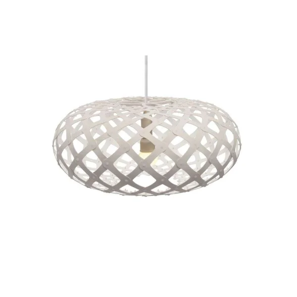 David Trubridge ltd - Kina Hanglamp Ø44 Wit 2 Kanten