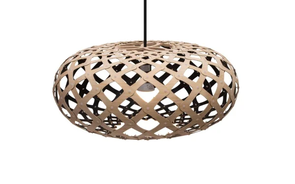 David Trubridge ltd - Kina Hanglamp Ø44 Zwart 1 Kant