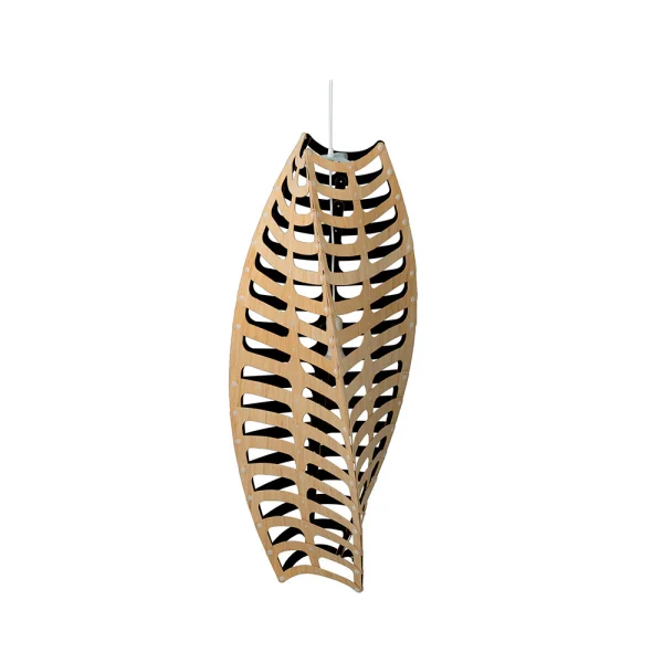 David Trubridge ltd - Toru Hanglamp Small 1 Zijde Zwart