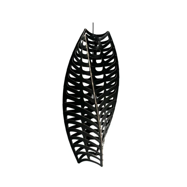 david trubridge - Toru Hanglamp Large 2 Zijkanten Zwart