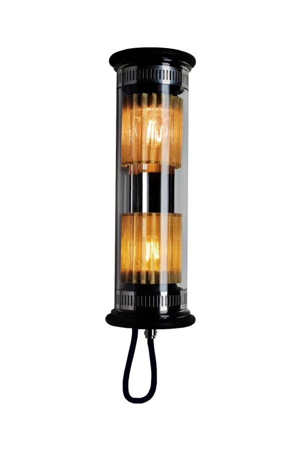 DCWéditions IN THE TUBE 100-350 wandlamp - zilver - stof goud