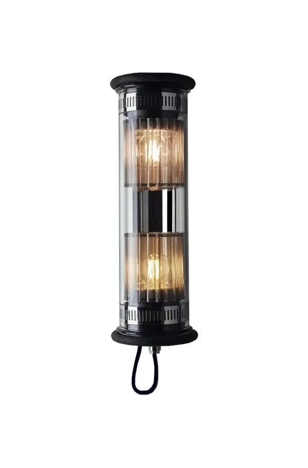 DCWéditions IN THE TUBE 100-350 wandlamp - zilver - stof zilver