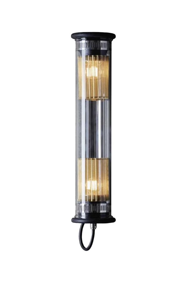 DCWéditions IN THE TUBE 100-500 wandlamp - zilver - stof goud